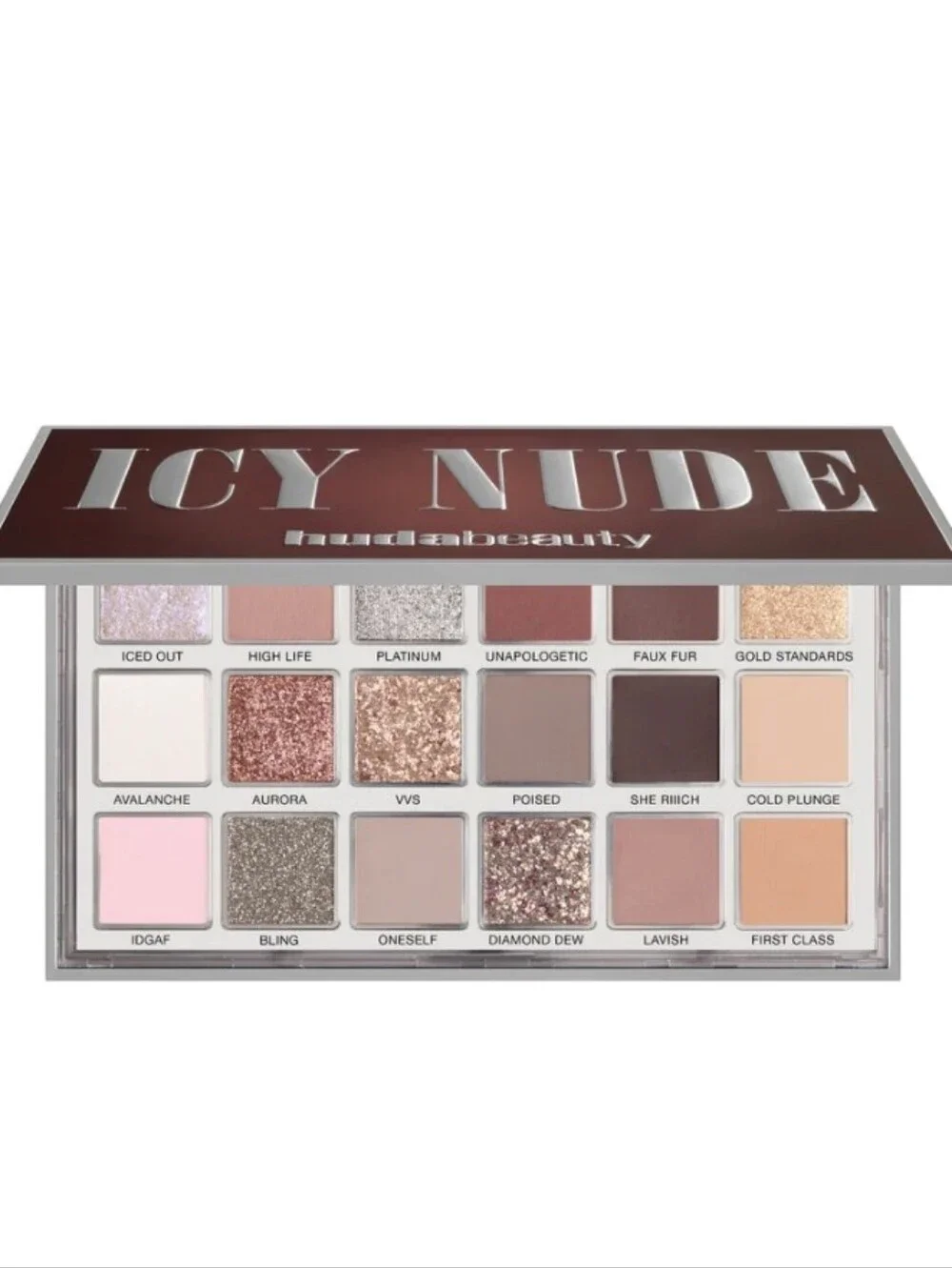Huda Beauty Icy Nude Eyeshadow Palette